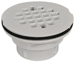 IPS Corporation 67042 7200 Series 2 in. Threaded Bronze/Brass Stainless Steel Shower Drain