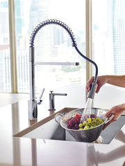 MOEN Moen 5923 Align chrome one-handle pre-rinse spring pulldown kitchen faucet