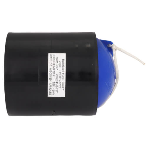 RECTORSEAL Rectorseal 97052 Hubsett 4 in ABS Horizontal Test Plug