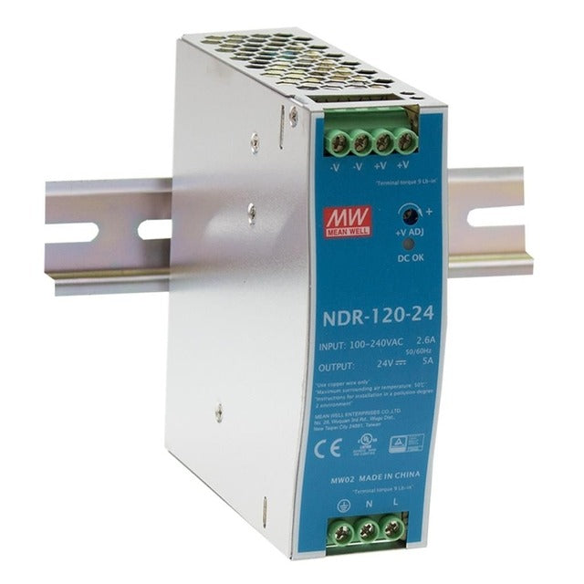 WI-TEK Wi-tek ndr-120-48 Din Rail Power Supply 48V Dc