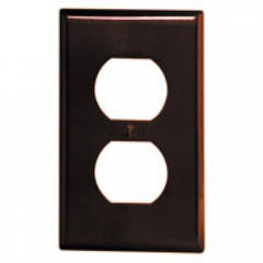 LEVITON Leviton 85003 1-Gang Duplex Receptacle Wall Plate Standard Size