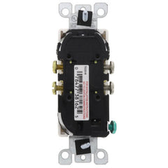 LEVITON Leviton T5325-W 15 Amp 125 Volt Tamper Resistant Decora Duplex Receptacle 2 Poles 3 Wires