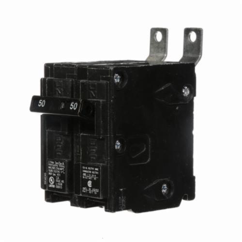 SIEMENS Siemens B250 Type BL Molded Case Circuit Breaker, 120/240 VAC, 50 A, 10 kA Interrupt, 2 Poles