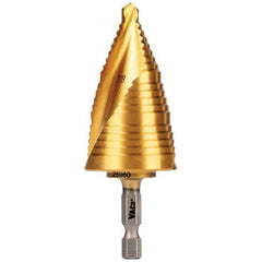 KLEIN TOOLS Klein Tools 25951 Step Bit Kit, Spiral Double-Fluted, VACO, 3-Piece