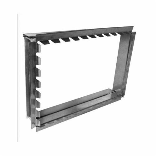 DAIKIN Southwark Metal 20148 Sheet Metal Straight Collar 14 x 8 28 Gauge Galvanized Trunk Duct