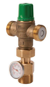 TACO Taco 5120-2-G Series 5120-2 Mixing Valve Body with Gauge