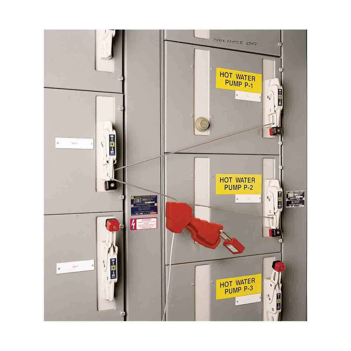 BRADY Brady 65318 ASSY, CABLE L/O, RED 6' Replacement MPN