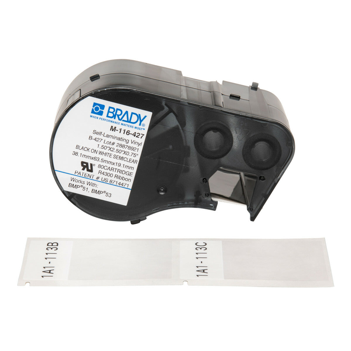 BRADY M-116-427 MARKING & LABELING