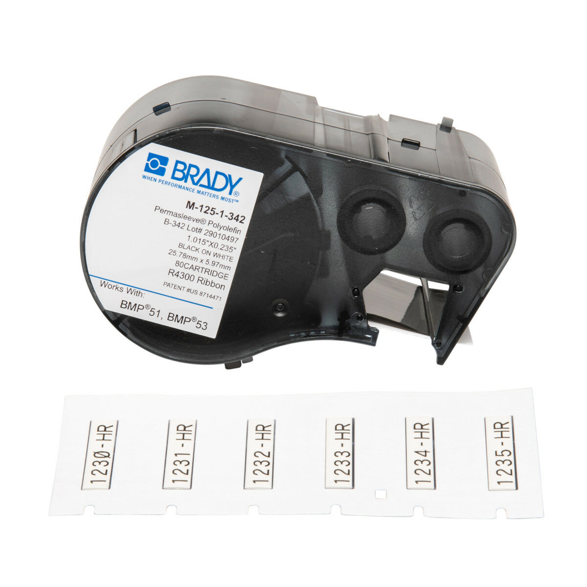 BRADY M-125-1-342 MARKING & LABELING