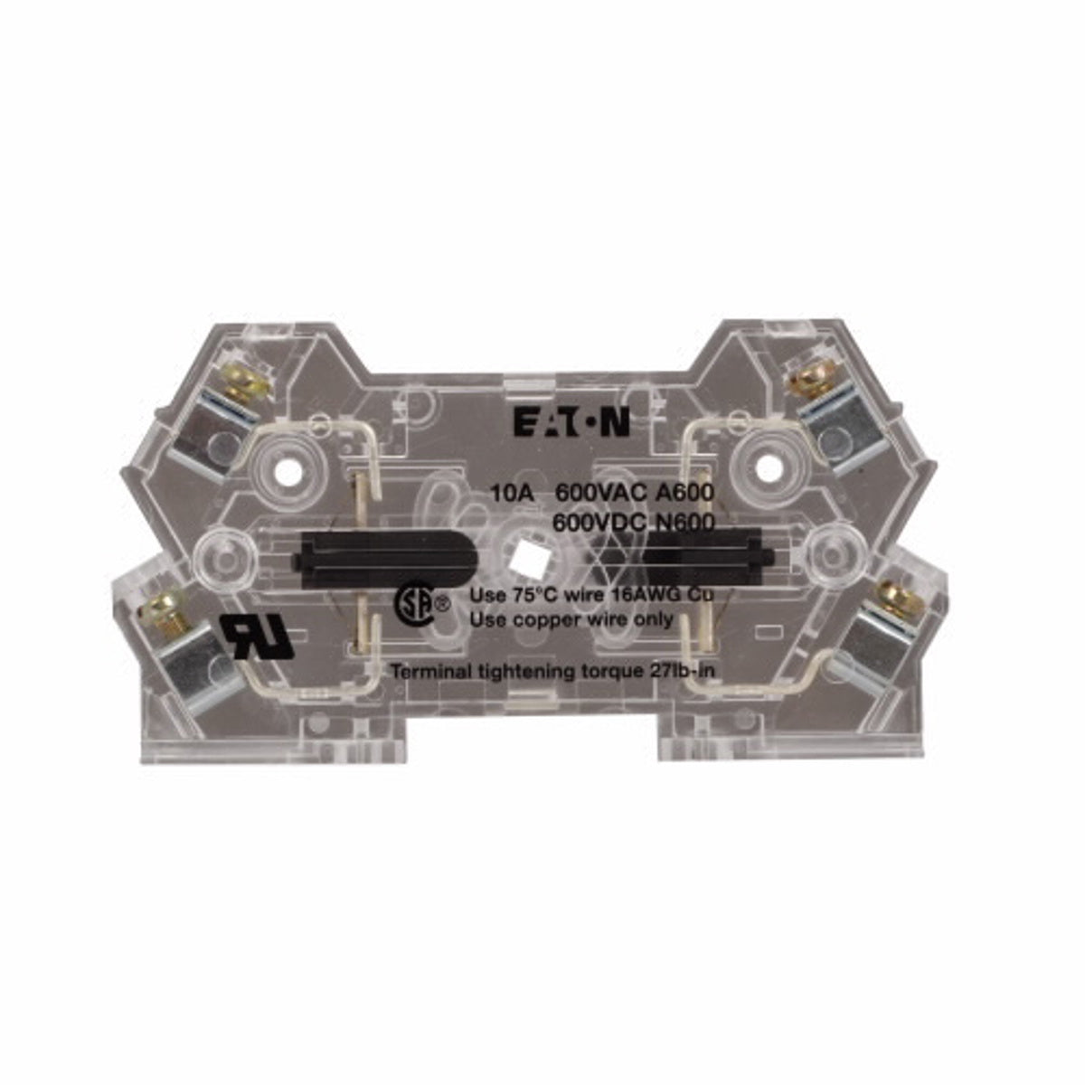 EATON Eaton AC1NONC Standard Auxiliary Contact, 600 V, 30 A, 1NC-1NO Contacts