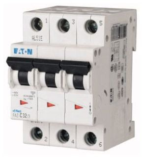 EATON FAZ-C25/3 CIRCUIT BREAKERS