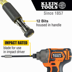 KLEIN TOOLS Klein Tools 32303 14-in-1 Multi-Bit Adjustable Length Screwdriver