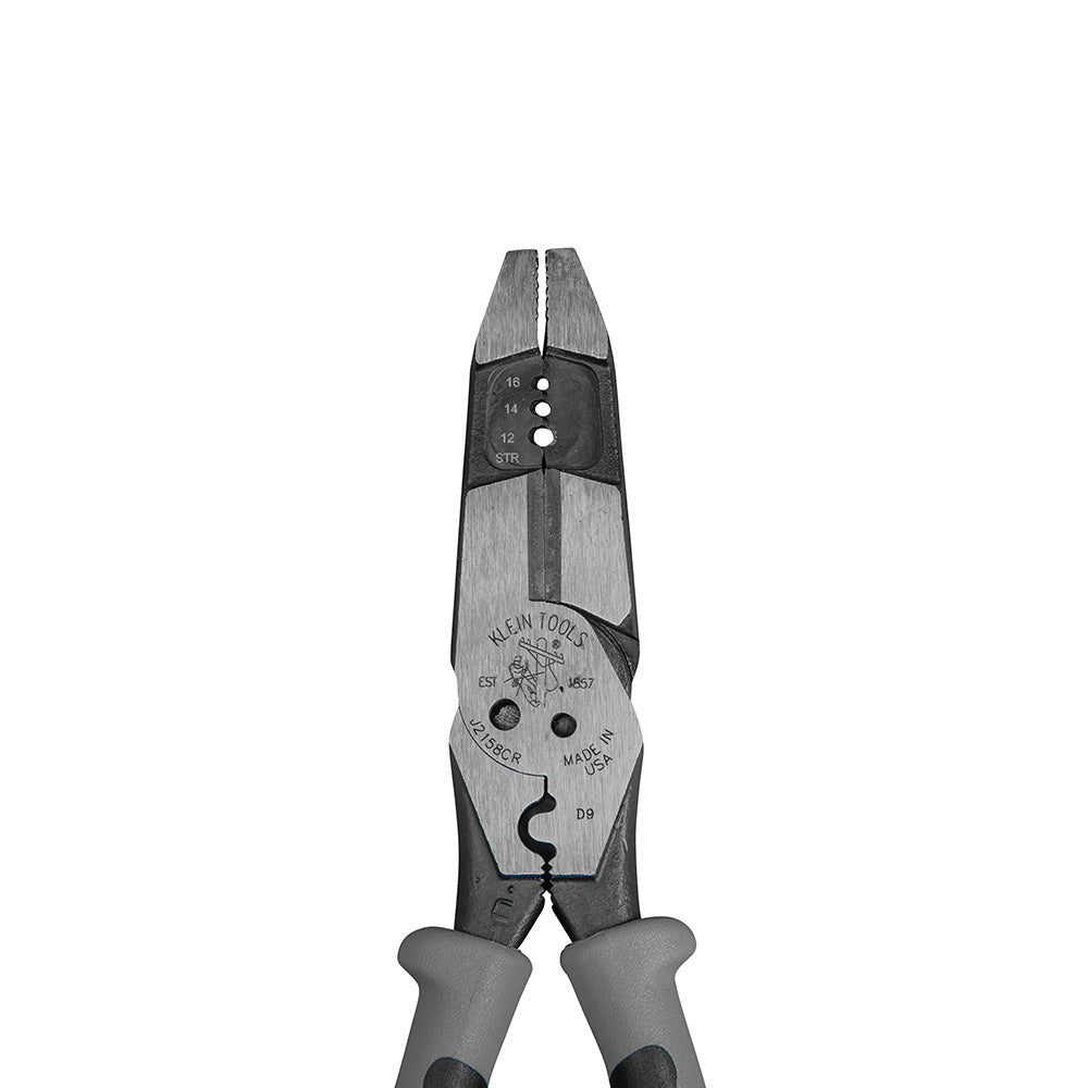 KLEIN TOOLS Klein J215-8CR Hybrid Pliers with Crimper and Wire Stripper
