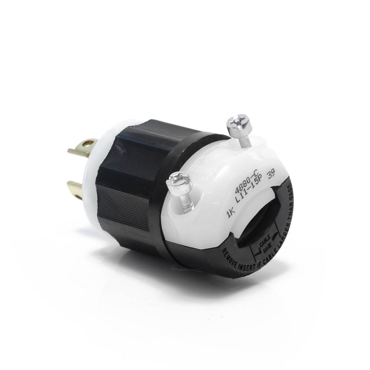 LEVITON Leviton 4880-C Locking Plug 250 Volt 3-Phase NEMA L11-15P