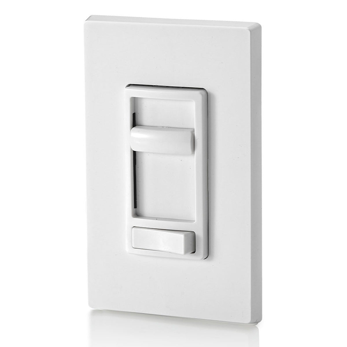LEVITON Leviton 661F-10W Sureslide White Fan Speed Center, Single-Pole, 3-Way, 1.5A, 120VAC