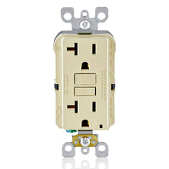 Leviton GFNT2-FI GFCI 20 Amp 125 Volt Outlet Ivory