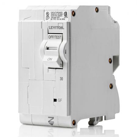LEVITON Leviton LB230-G 30A 2-P GFCI BRKR 120/240V AC/CA MAX HM