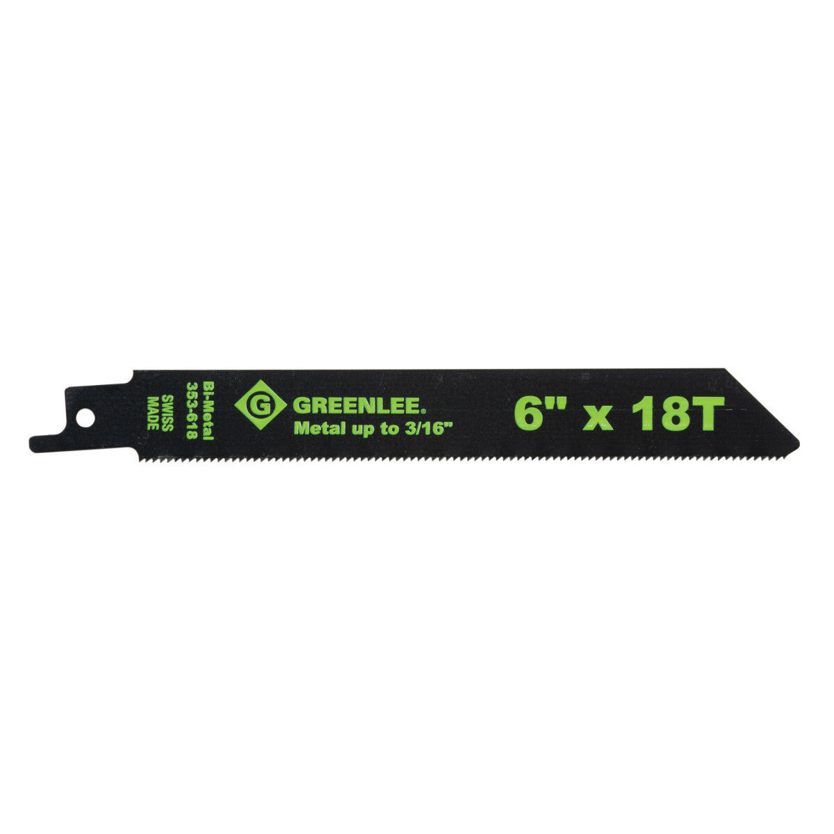 GREENLEE 353-618 RECIPROCATING SAW BLADES