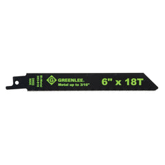 GREENLEE 353-618 RECIPROCATING SAW BLADES