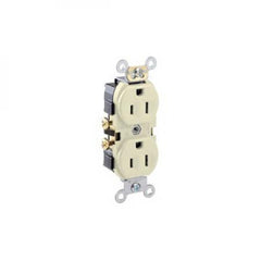Leviton CR15-T 15A Light Almond Duplex Receptacle 125V
