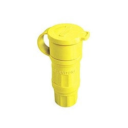 LEVITON Leviton 27W76 Locking Connector 20 Amp 480 Volt 3PY 3 Pole 4 Wire