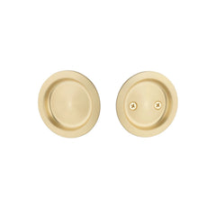 EMTEK Emtek EETPDRND62SB Round Pocket Door Lock Satin Brass