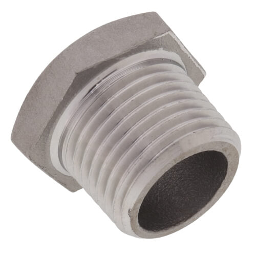 MERIT BRASS Merit Brass K414-0804 Hex Head Pipe Bushing 1/2 x 1/4 in Nominal MNPT x FNPT