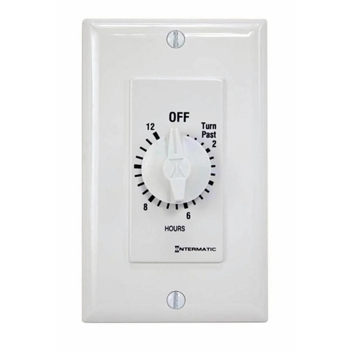 INTERMATIC Intermatic FD12HWC Spring Wound Countdown Timer, 125-277 VAC, 12 Hour Max