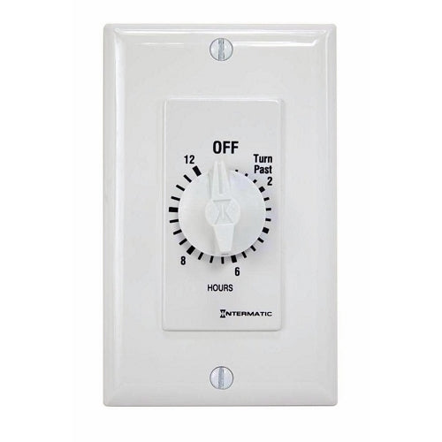 INTERMATIC Intermatic FD12HWC Spring Wound Countdown Timer, 125-277 VAC, 12 Hour Max