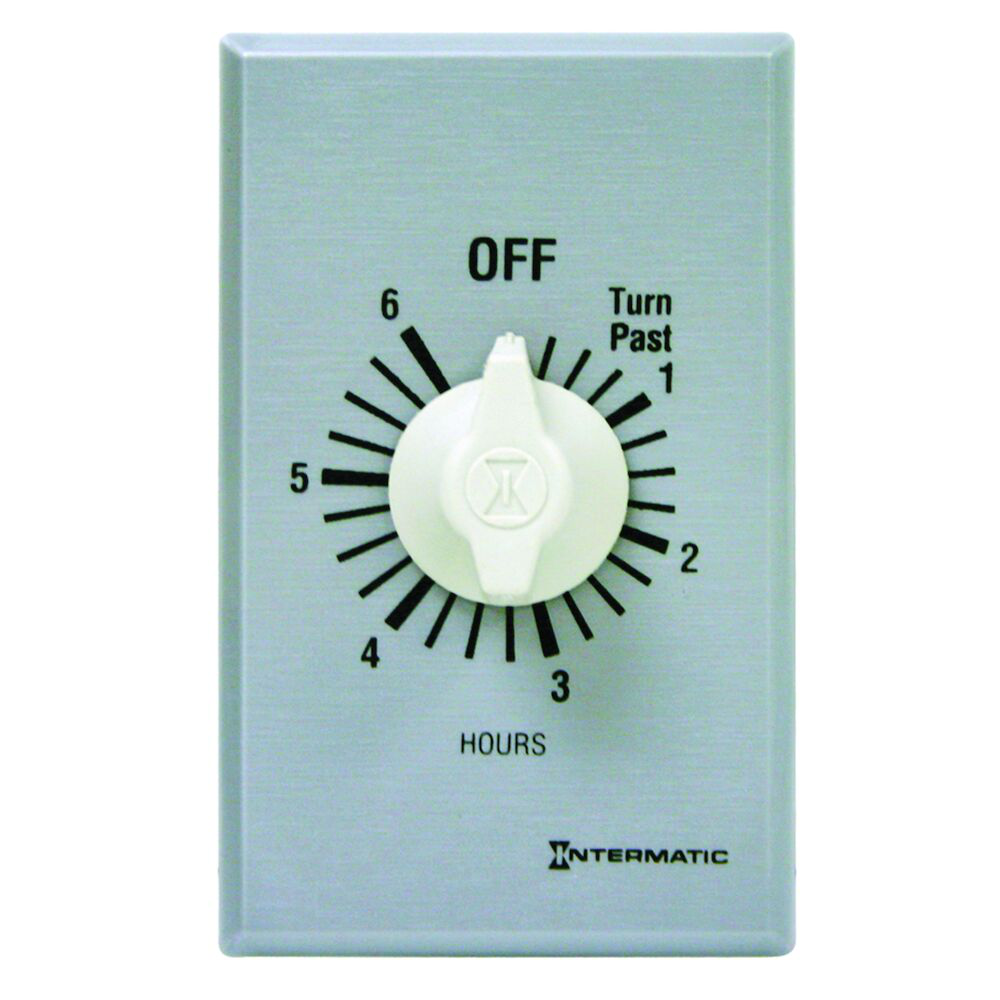 INTERMATIC Intermatic FF46H 6 Hour 125 to 277 VAC 60 Hz DPST Countdown Timer