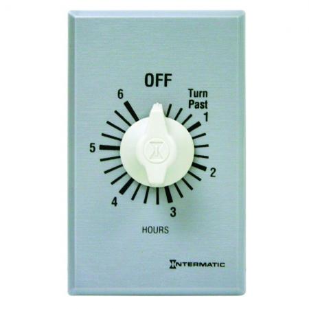 INTERMATIC Intermatic FF46H 6 Hour 125 to 277 VAC 60 Hz DPST Countdown Timer