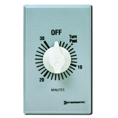 INTERMATIC Intermatic FF330M Spring Wound Countdown Timer 125-277 VAC 30 Minute Max Without Hold