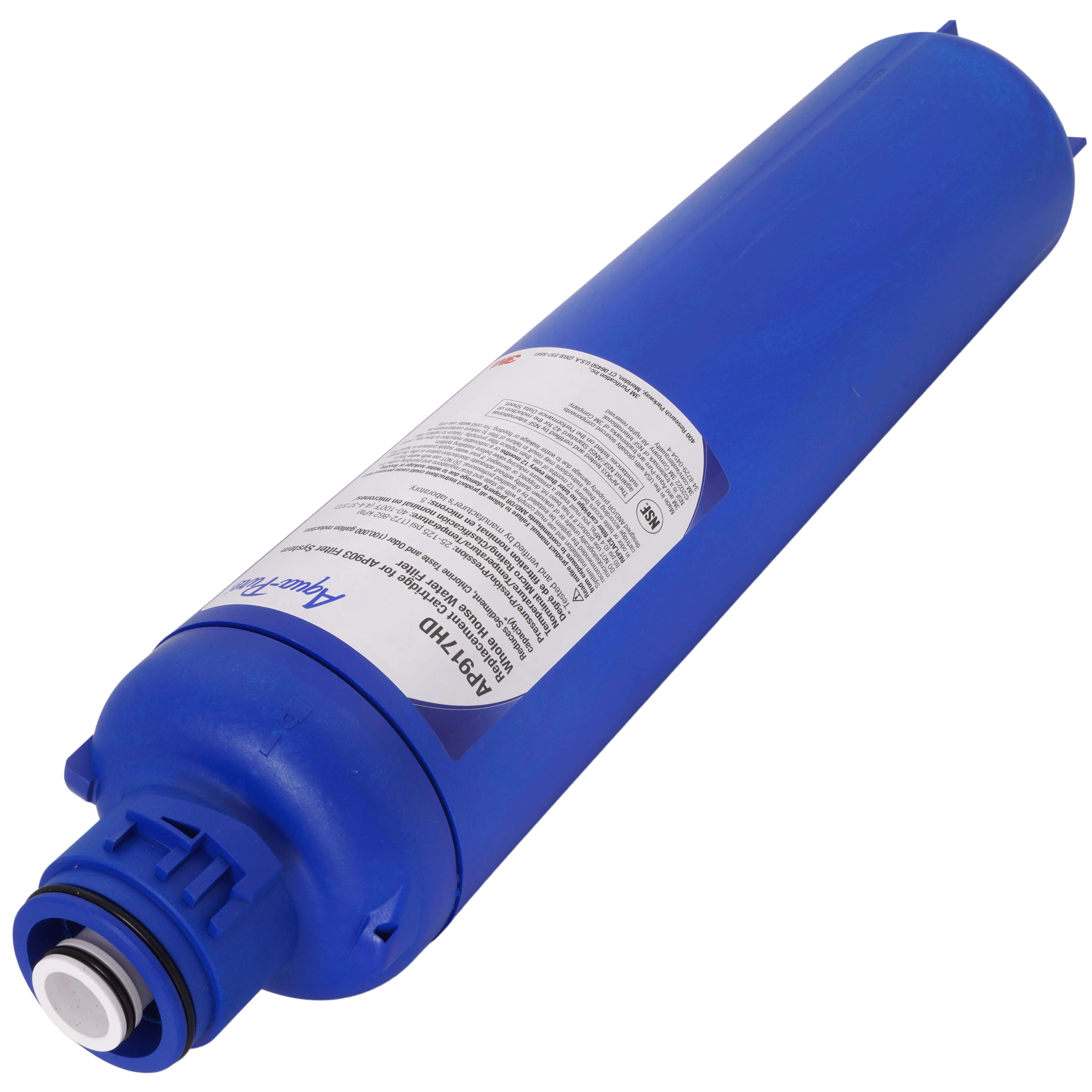 3M 3M Purification 5621006 Aqua-Pure AP917HD Under Sink Replacement Filter Cartridge, 20 gpm, 5 Microns