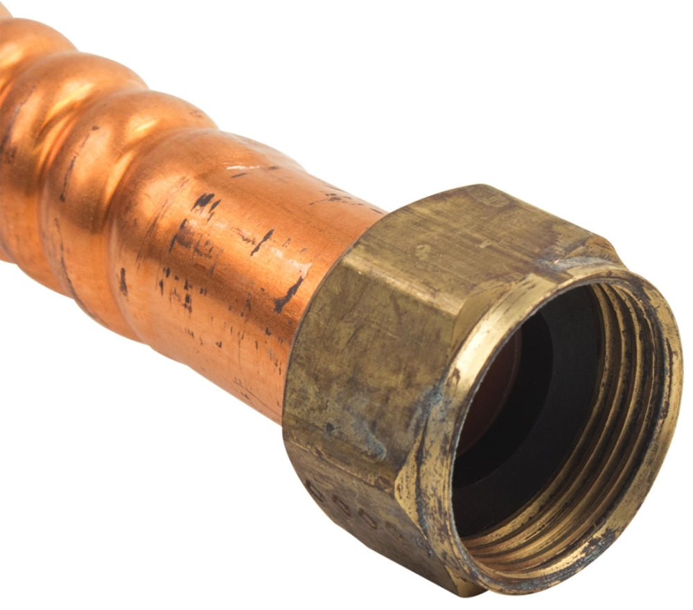 BRASSCRAFT BrassCraft WB00-18N Water Heater Connector, 3/4 x 3/4, FIP x FIP, 18 in Length