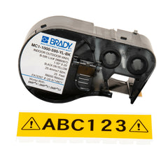 BRADY MC1-1000-595-YL-BK MARKING & LABELING