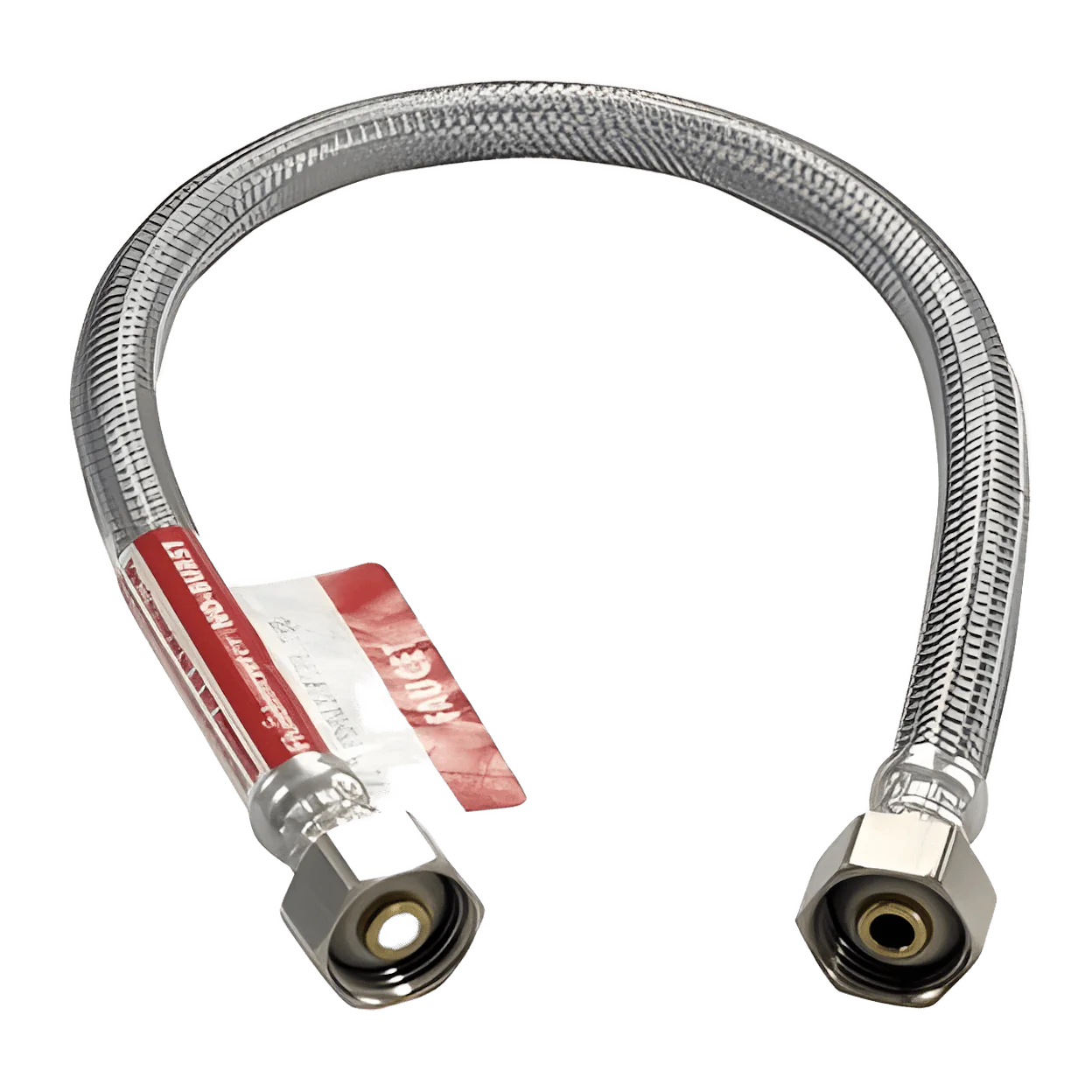 FLUIDMASTER Fluidmaster B4F20 1/2 x 20 in Braided Stainless Sink Flexible Water Connector