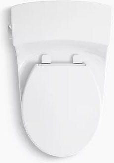 KOHLER Kohler K-4007-0 Kohler San Souci 1.28 gpf AquaPiston Flush One-Piece Round Front Toilet, White