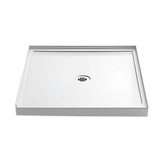 Kohler K-8647-0 Rely 42 inch L x 36 inch W x 4.1 inch H Acrylic Single-Threshold Shower Base Replacement K-8647-0
