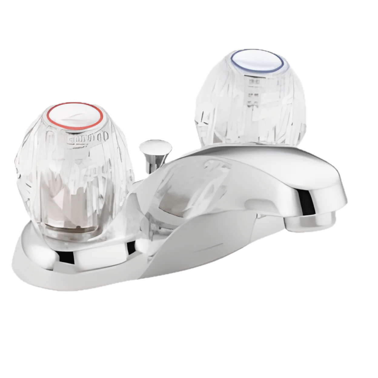 MOEN Moen 64920 Chateau Two Handle Centerset Bathroom Sink Faucet in Chrome