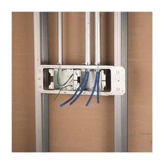 nVent CADDY A1BF0GD0N All-in-One Between-Stud Without Mud Ring, Multi-Box, (5)1/2/3/4, (1)1/2, (3)1 Knockouts, 3 5/8