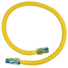 BRASSCRAFT BrassCraft CSSC54-36 Coated Gas Appliance Connector, 1/2 FIP x 1/2 MIP, 36 Inch Length