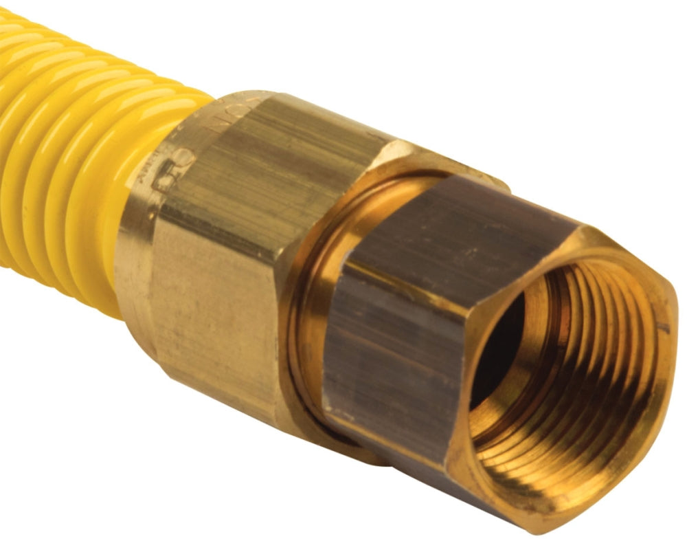 BRASSCRAFT BrassCraft CSSB21-18 Gas Connector FIP x MIP 18 Inch