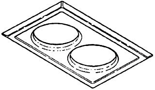 BROAN-NUTONE S97010320 RETURN AIR GRILLES