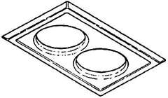 BROAN-NUTONE S97010320 RETURN AIR GRILLES
