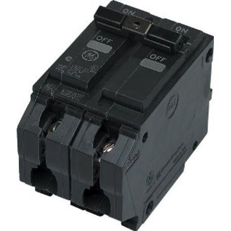 GENERAL ELECTRIC GE THQL2190 THQL Molded Case Circuit Breaker, 120/240 VAC, 90 Amp, 10 kAIC, 2 Poles