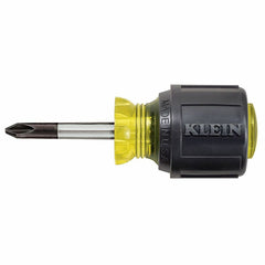 KLEIN TOOLS Klein 603-1 Stubby Screwdriver, #2 Phillips, 1-1/2-Inch Shank