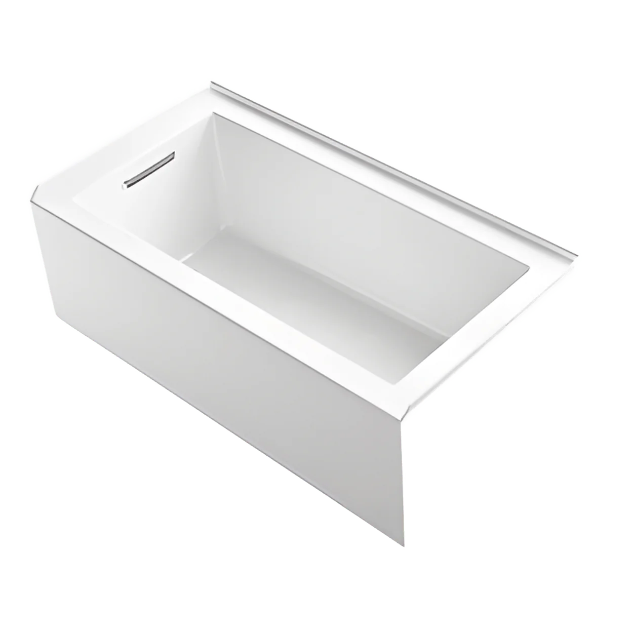 KOHLER Kohler K-1957-LA-0 Underscore 60 inch L x 32 inch W x 22-1/4 inch D Acrylic Bathtub