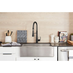 Kohler K-22033-VS Simplice Semi-Professional Pull-Down Kitchen Faucet, 1.5 gpm