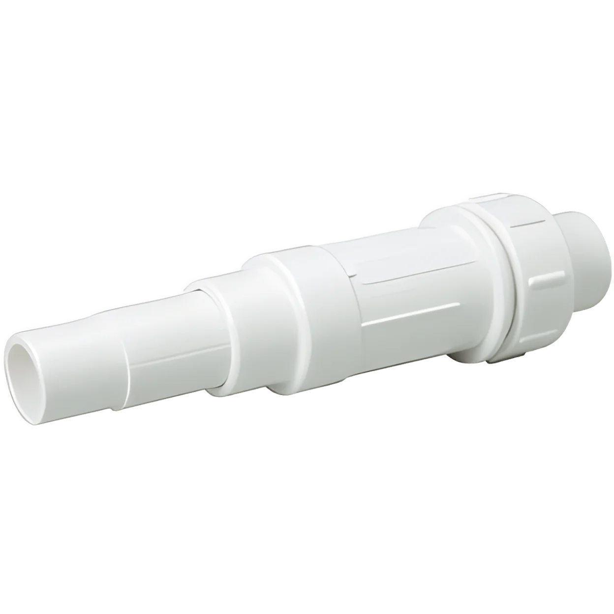 MUELLER INDUSTRIES B&K 160-504 Compression Coupling, 3/4 in Nominal, Slip x Spigot End Style, PVC