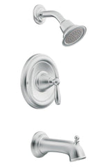 MOEN Moen T62153 Brantford One Handle Single Function Bathtub & Shower Faucet in Chrome (Trim Only)